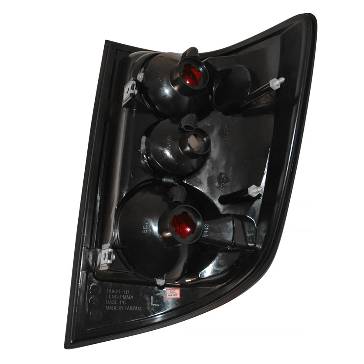 2006-2014 Honda Ridgeline Tail Lights (Chrome Housing/Smoked Lens)