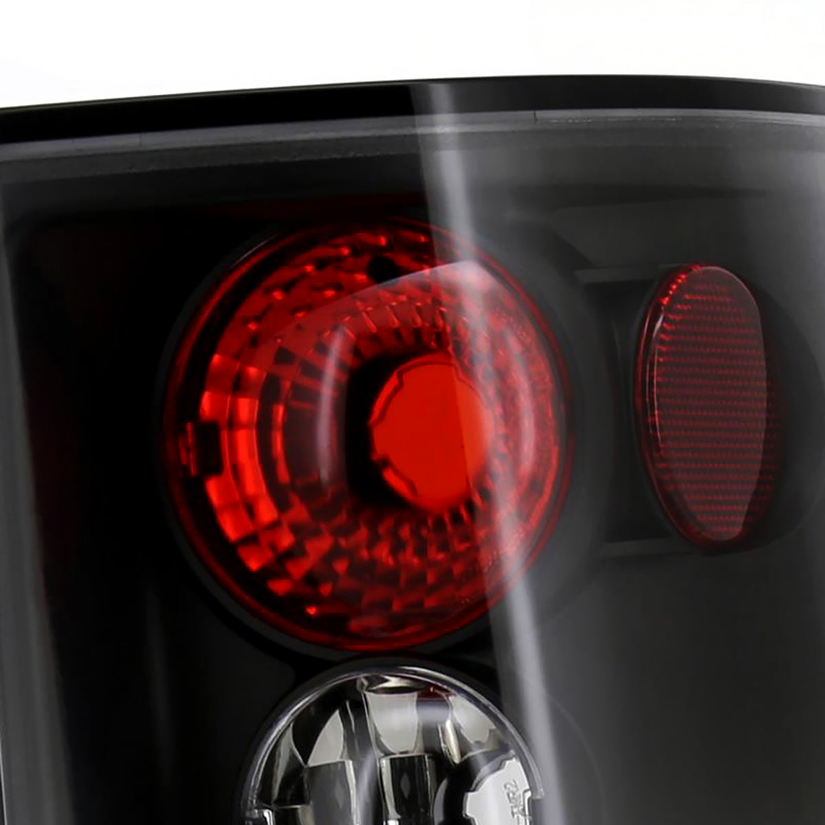 2006-2014 Honda Ridgeline Tail Lights (Matte Black Housing/Clear Lens)