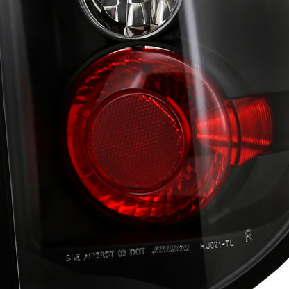 2006-2014 Honda Ridgeline Tail Lights (Matte Black Housing/Clear Lens)