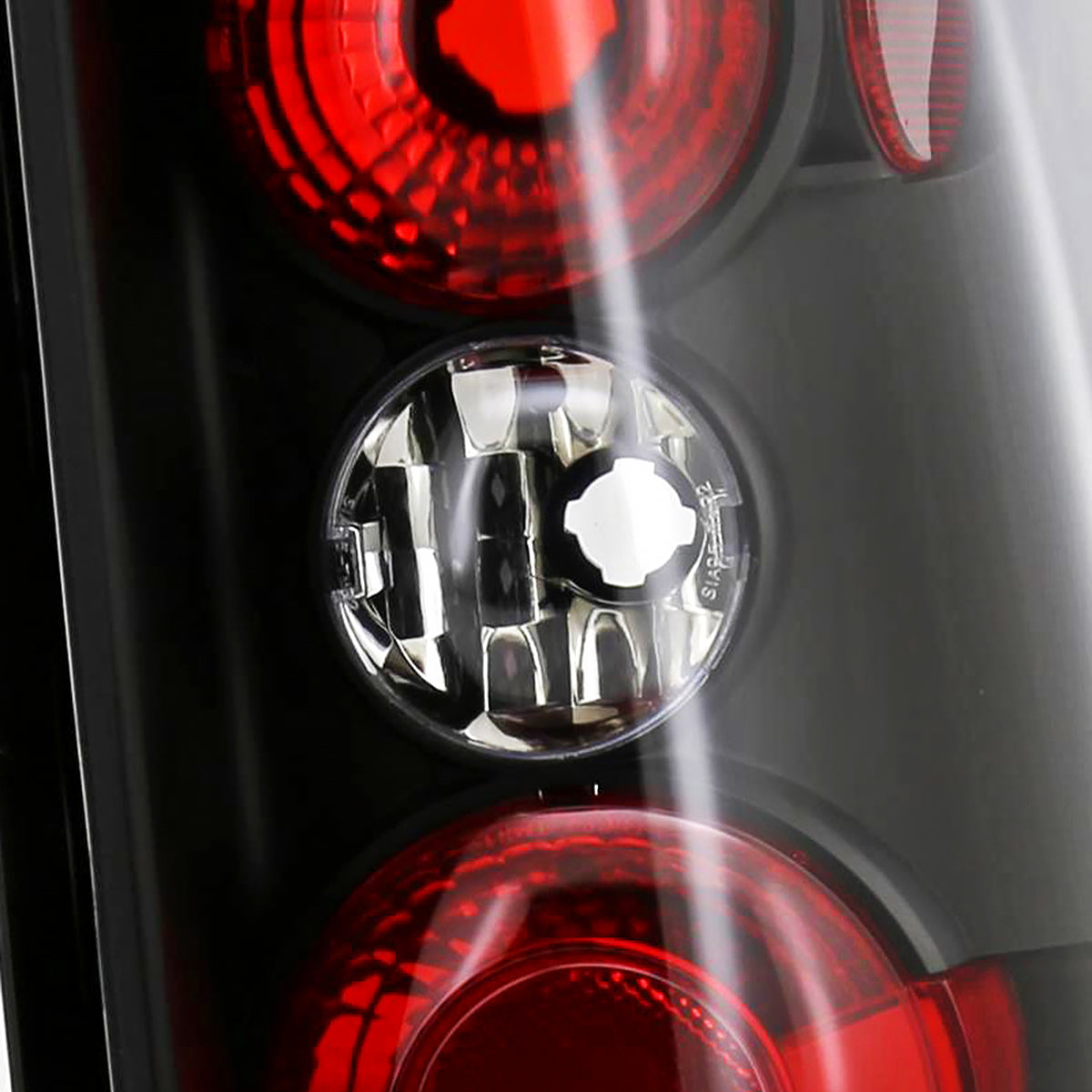 2006-2014 Honda Ridgeline Tail Lights (Matte Black Housing/Clear Lens)