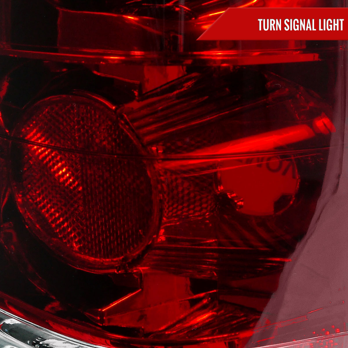 1982-1994 Chevrolet S10/Blazer GMC S15/Sonoma Tail Lights (Chrome Housing/Red Clear Lens)