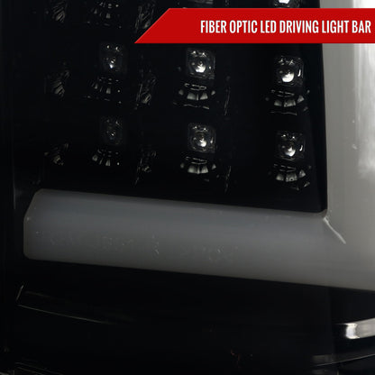 2003-2006 Chevrolet Silverado LED Tail Lights - G2 (Glossy Black Housing/Smoked Lens)