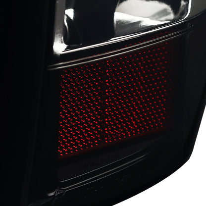 2003-2006 Chevrolet Silverado LED Tail Lights - G2 (Glossy Black Housing/Smoked Lens)