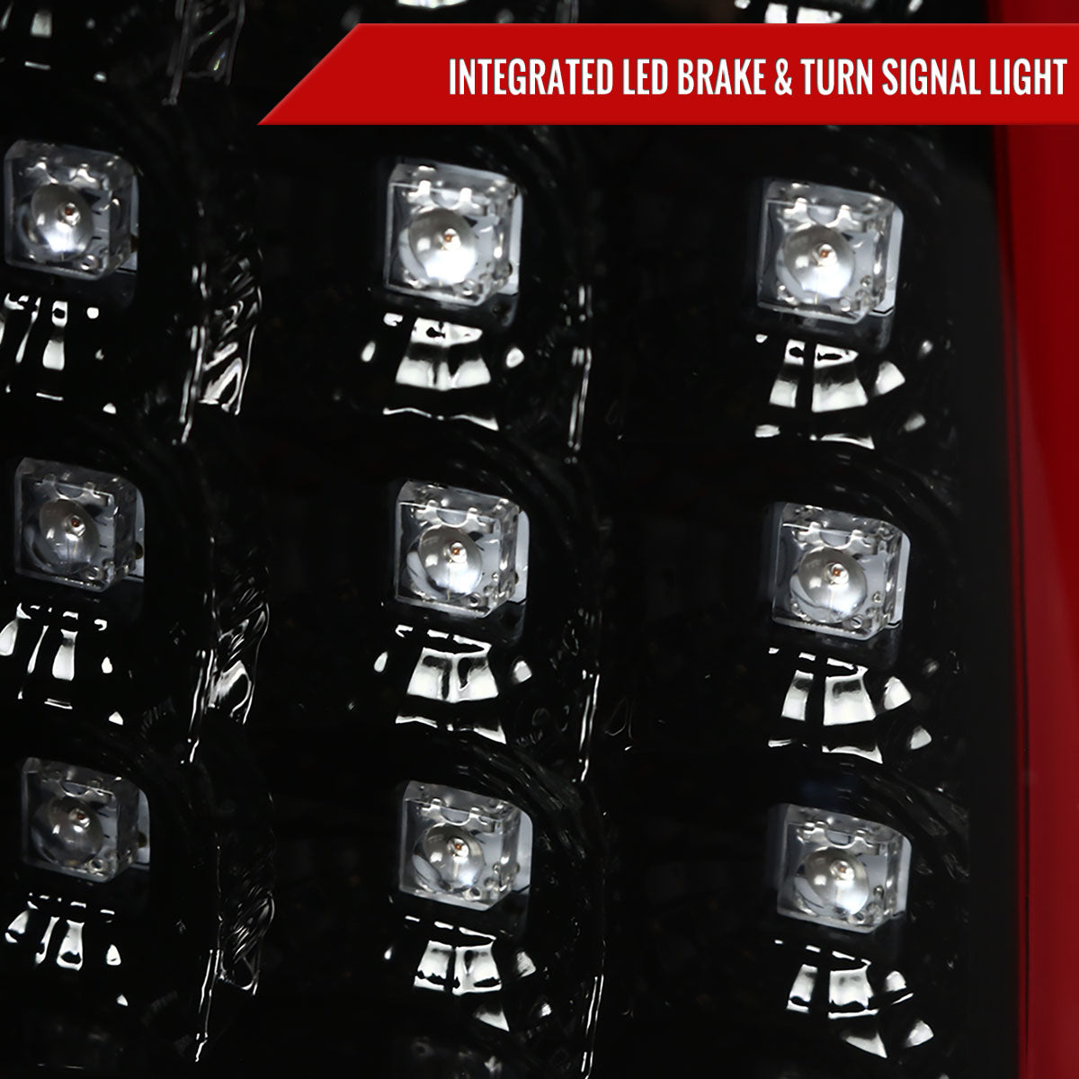 2003-2006 Chevrolet Silverado LED Tail Lights - G2 (Jet Black Housing/Clear Lens)