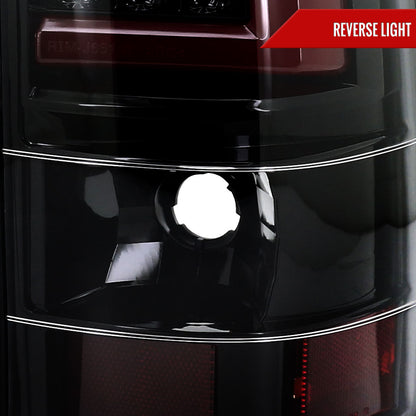 2003-2006 Chevrolet Silverado LED Tail Lights - G2 (Jet Black Housing/Clear Lens)
