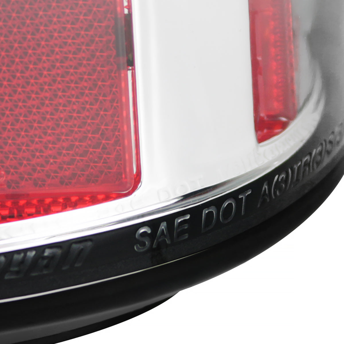 2003-2006 Chevrolet Silverado LED Tail Lights (Chrome Housing/Clear Lens)