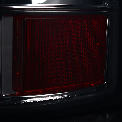 2003-2006 Chevrolet Silverado LED Tail Lights - G2 (Chrome Housing/Smoked Lens)