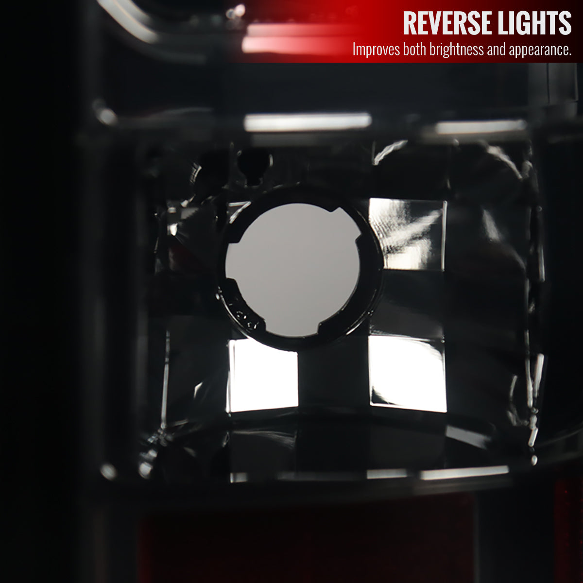 2003-2006 Chevrolet Silverado LED Tail Lights (Chrome Housing/Smoked Lens)