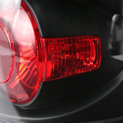 2003-2006 Chevrolet Silverado Tail Lights (Matte Black Housing/Clear Lens)