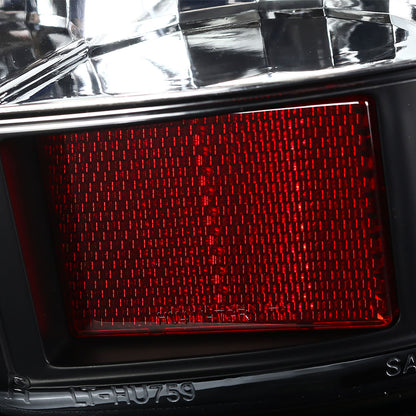 2003-2006 Chevrolet Silverado LED Tail Lights - G2 (Matte Black Housing/Clear Lens)