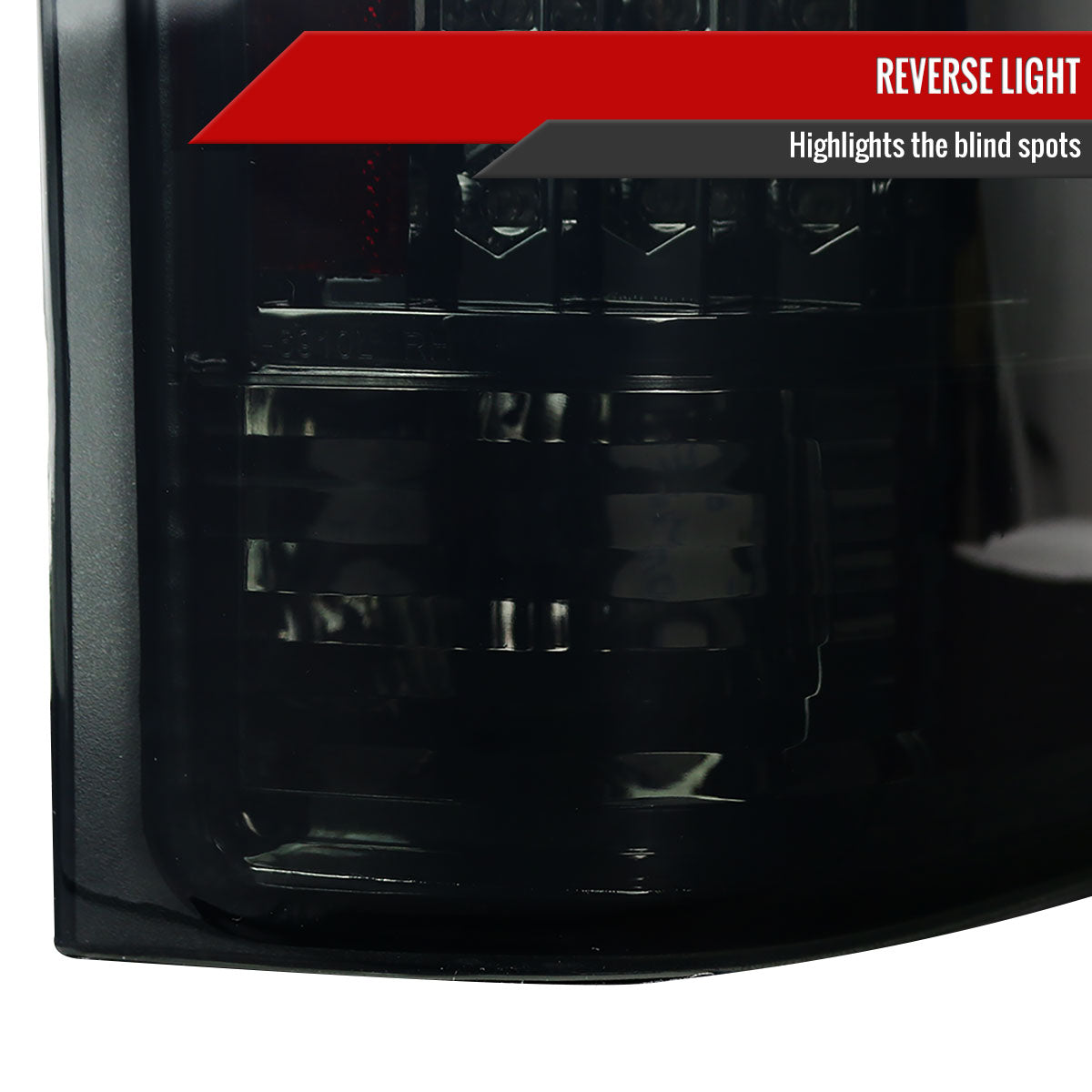 2007-2014 Chevrolet Silverado LED Tail Lights - OZ (Chrome Housing/Smoked Lens)