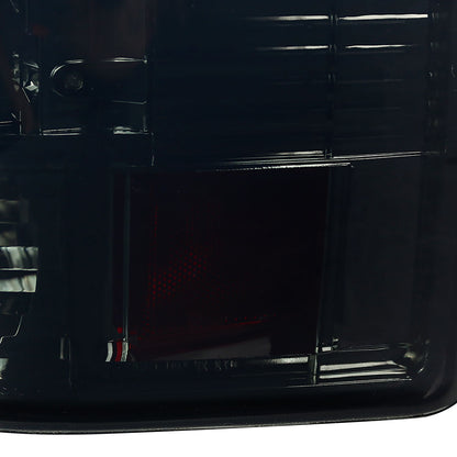 2007-2014 Chevrolet Silverado LED Tail Lights - OZ (Chrome Housing/Smoked Lens)