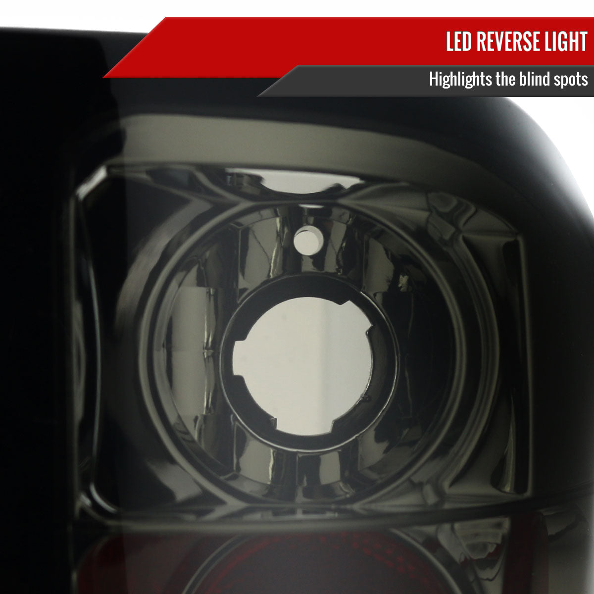 2007-2014 Chevrolet Silverado LED Tail Lights (Chrome Housing/Smoked Lens)