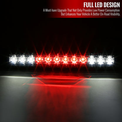 2007-2012 Chevrolet Silverado/ GMC Sierra LED 3rd Brake Light (Chrome Housing/Clear Lens)