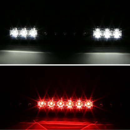 2007-2012 Chevrolet Silverado/ GMC Sierra LED 3rd Brake Light (Chrome Housing/Clear Lens)