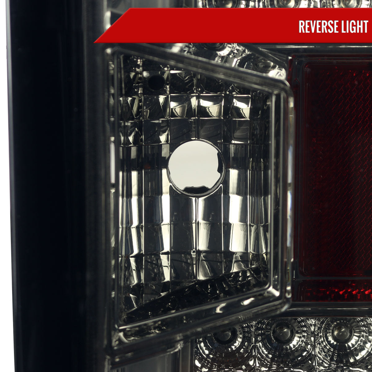 2014-2019 Chevrolet Silverado 1500/ 2015-2019 Silverado 2500HD 3500HD GMC Sierra 3500HD LED Tail Lights (Chrome Housing/Smoked Lens)