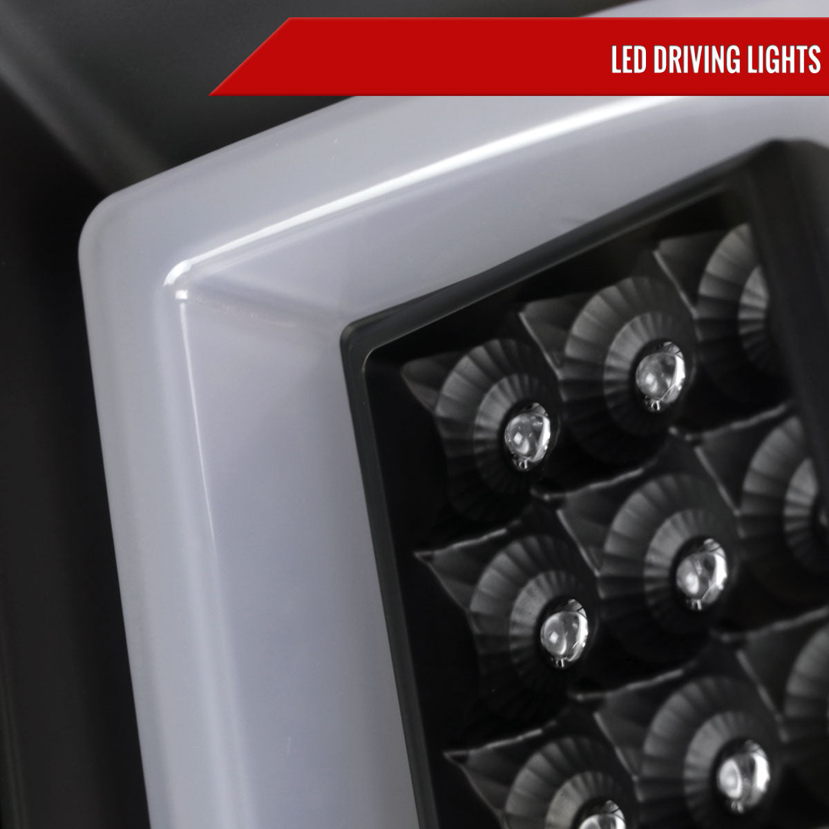 2014-2017 Chevrolet Silverado/ GMC Sierra 3500HD V2 LED Tail Lights (Chrome Housing/Clear Lens)