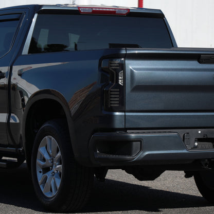 2019-2026 Chevrolet Silverado 1500 / 2020-2023 Silverado 2500HD/3500HD LED Tail Lights (Matte Black Housing/Smoked Lens)