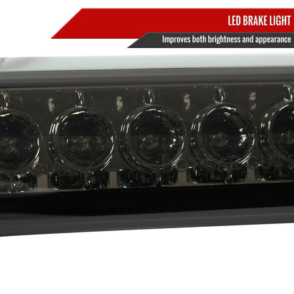 1999-2002 Chevrolet Silverado/ 1999-2006 GMC Sierra LED 3rd Brake Light - RS (Chrome Housing/Smoked Lens)