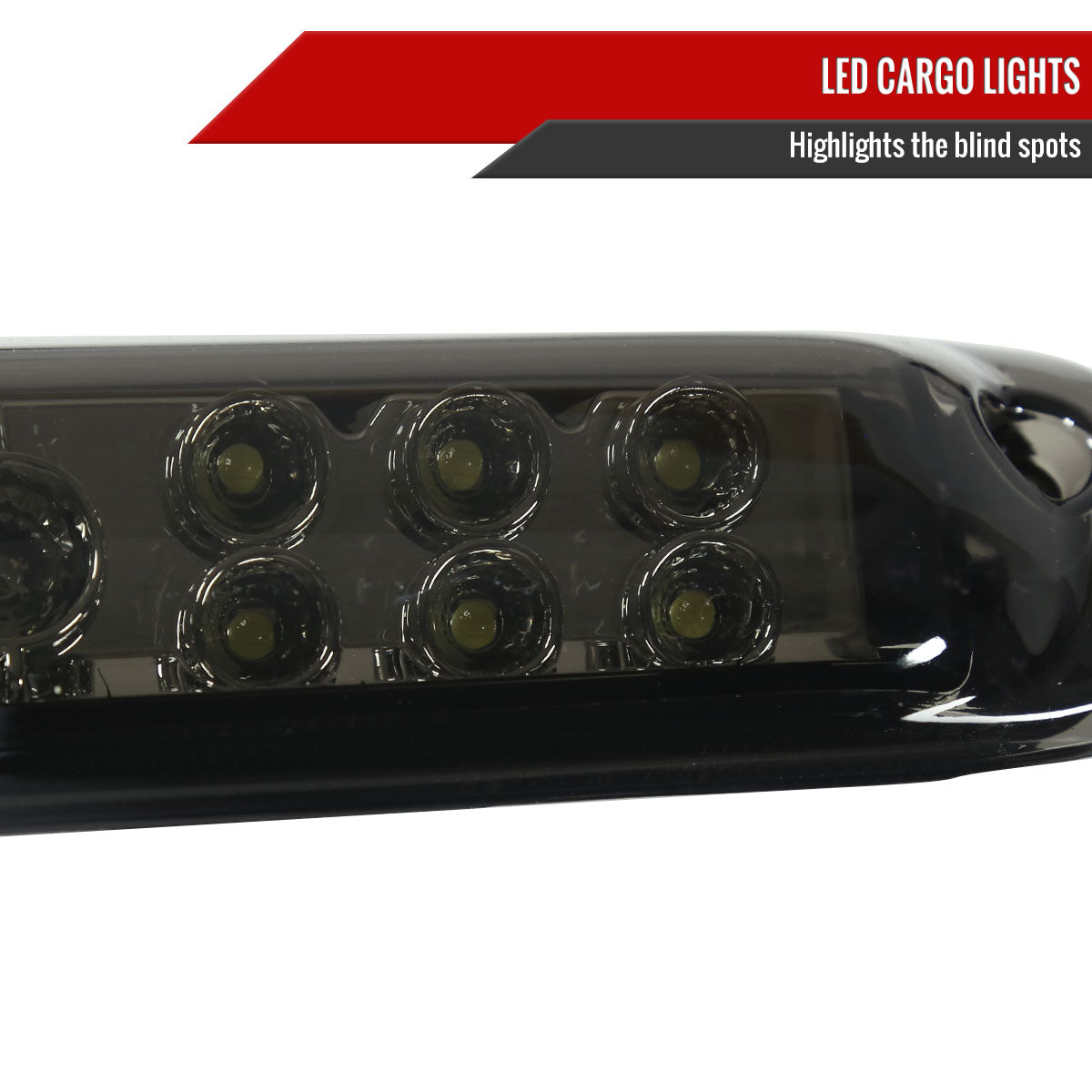 1999-2002 Chevrolet Silverado/ 1999-2006 GMC Sierra LED 3rd Brake Light - RS (Chrome Housing/Smoked Lens)