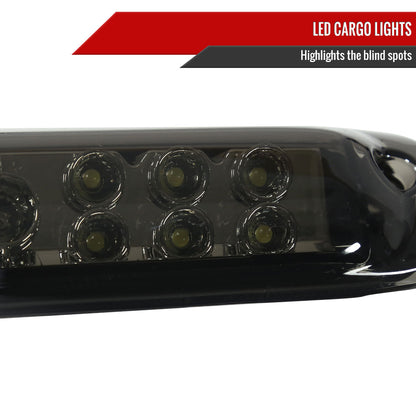 1999-2002 Chevrolet Silverado/ 1999-2006 GMC Sierra LED 3rd Brake Light - RS (Chrome Housing/Smoked Lens)