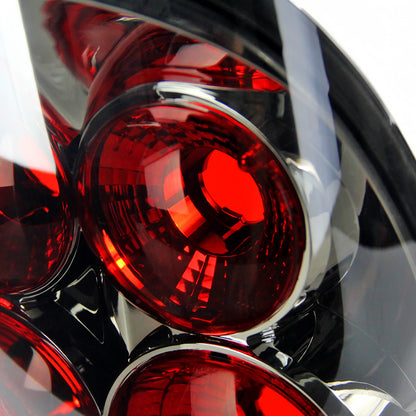 2005-2008 Toyota Tacoma Tail Lights (Chrome Housing/Smoked Lens)