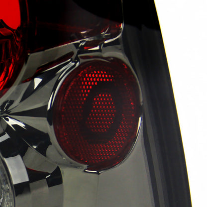 2005-2008 Toyota Tacoma Tail Lights (Chrome Housing/Smoked Lens)