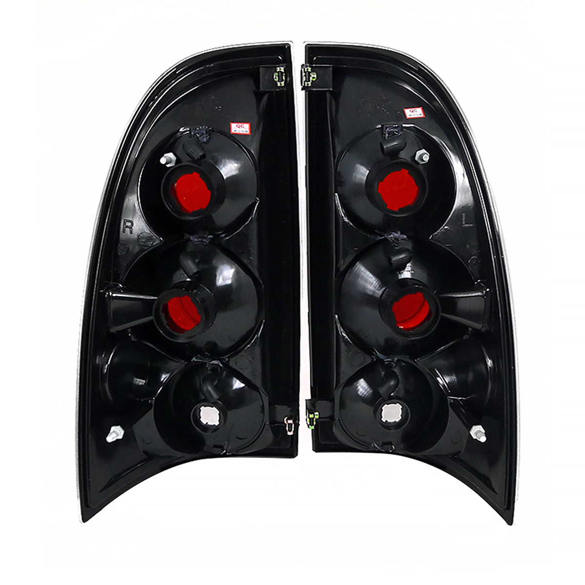 2005-2008 Toyota Tacoma Tail Lights (Chrome Housing/Smoked Lens)
