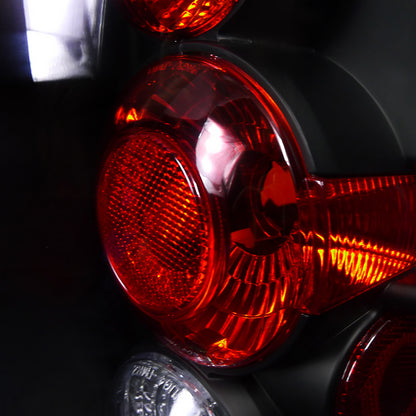 2005-2008 Toyota Tacoma Tail Lights (Matte Black Housing/Clear Lens)