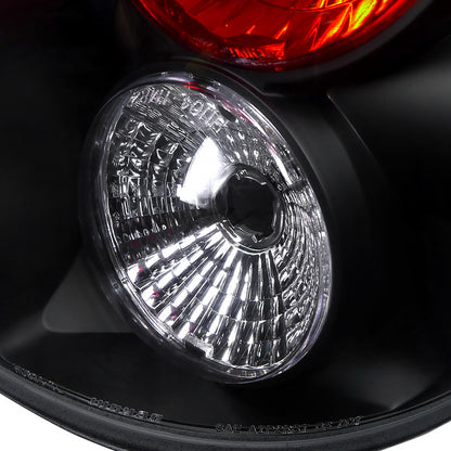 2005-2008 Toyota Tacoma Tail Lights (Matte Black Housing/Clear Lens)