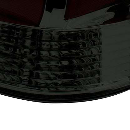 2005-2015 Toyota Tacoma LED Tail Lights (Chrome Housing/Smoked Lens)
