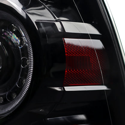 2005-2015 Toyota Tacoma LED Tail Lights (Matte Black Housing/Clear Lens)