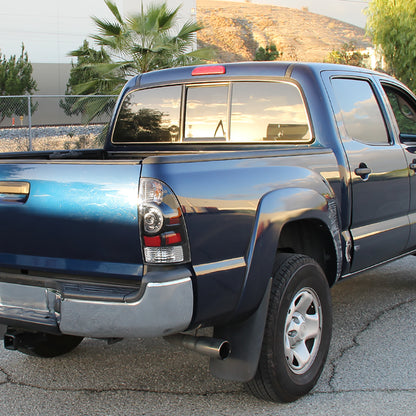 2005-2015 Toyota Tacoma LED Tail Lights (Matte Black Housing/Clear Lens)