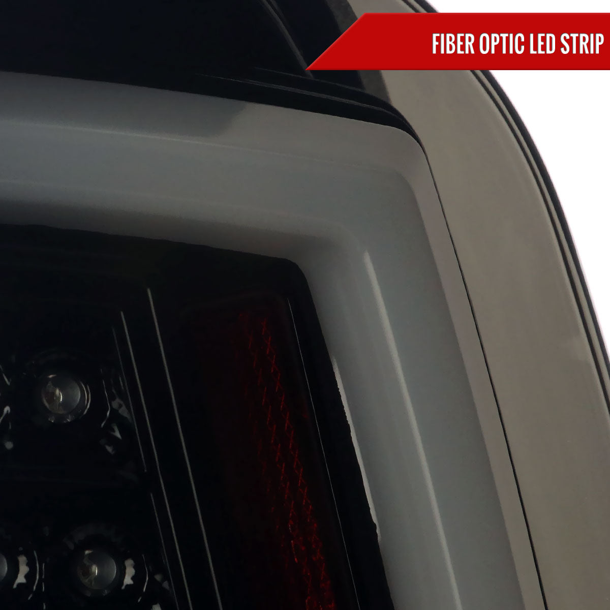 2016-2022 Toyota Tacoma LED Bar Tail Lights (Glossy Black Housing/Smoked Lens)