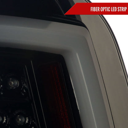 2016-2022 Toyota Tacoma LED Bar Tail Lights (Glossy Black Housing/Smoked Lens)