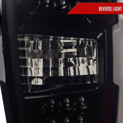 2016-2022 Toyota Tacoma LED Bar Tail Lights (Glossy Black Housing/Smoked Lens)