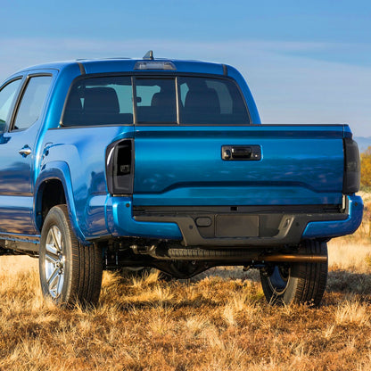 2016-2022 Toyota Tacoma LED Bar Tail Lights (Glossy Black Housing/Smoked Lens)