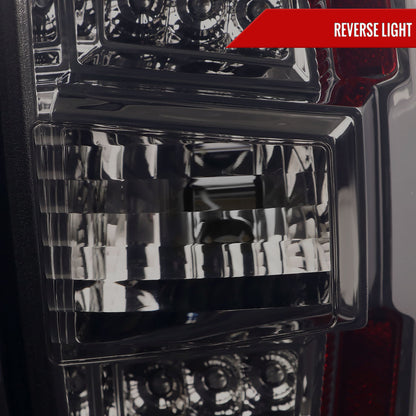 2016-2022 Toyota Tacoma LED Bar Tail Lights (Chrome Housing/Smoked Lens)