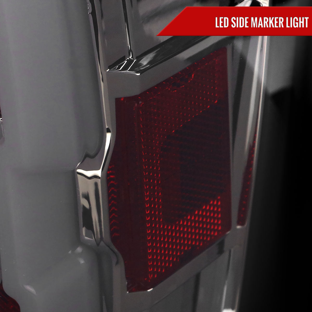2016-2022 Toyota Tacoma LED Bar Tail Lights (Chrome Housing/Smoked Lens)