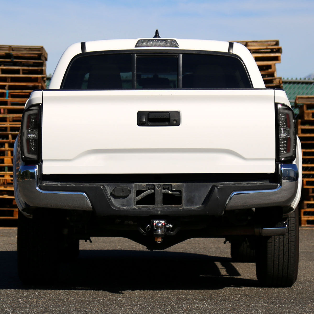 2016-2022 Toyota Tacoma LED Bar Tail Lights (Chrome Housing/Smoked Lens)
