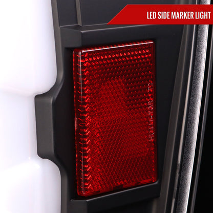 2016-2022 Toyota Tacoma LED Bar Tail Lights (Matte Black Housing/Clear Lens)