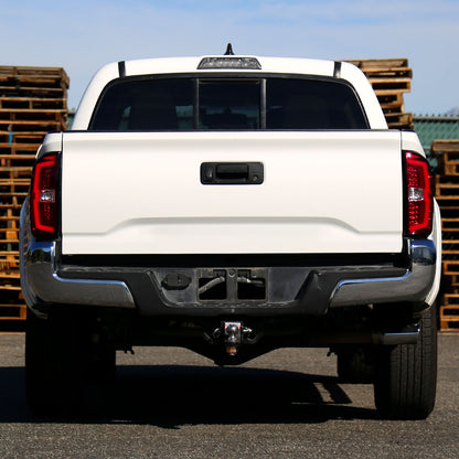 2016-2022 Toyota Tacoma LED Bar Tail Lights (Chrome Housing/Red Clear Lens)