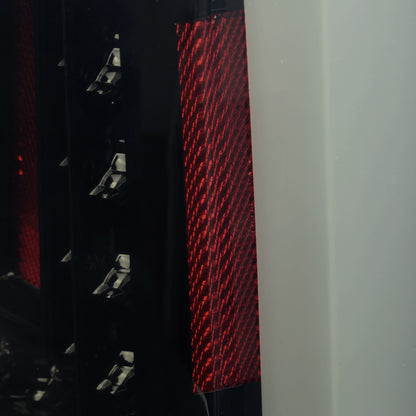 2015-2020 Chevrolet Tahoe/Suburban LS LT LTZ Premier LED Tail Lights (Glossy Black Housing/Smoked Lens)