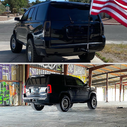 2015-2020 Chevrolet Tahoe/Suburban LS LT LTZ Premier LED Tail Lights (Glossy Black Housing/Smoked Lens)