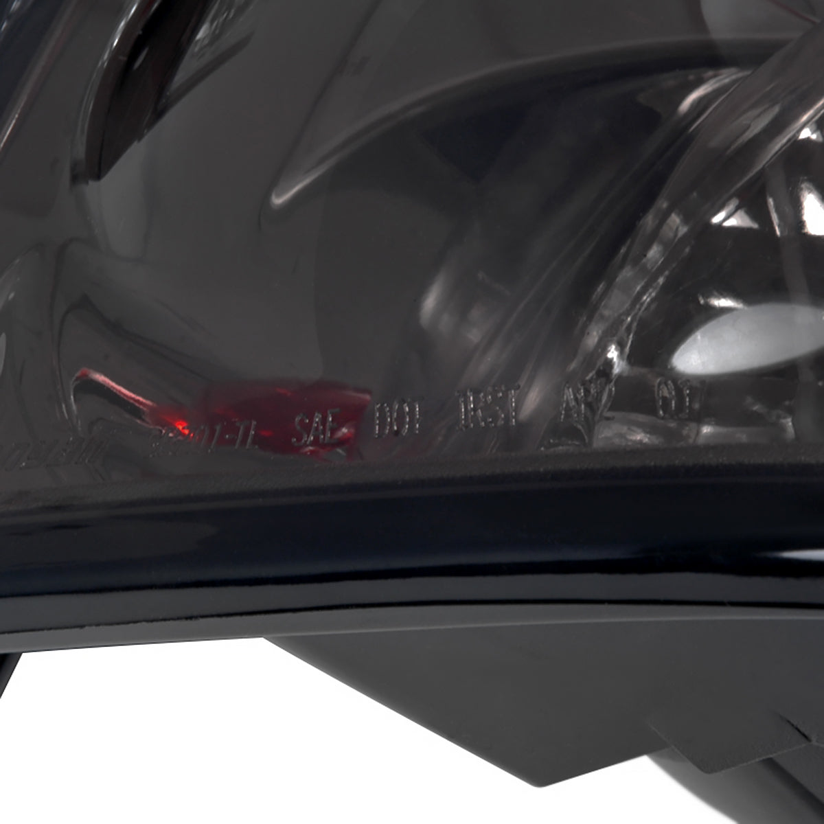 2002-2009 Chevrolet Trailblazer Tail Lights (Chrome Housing/Smoked Lens)