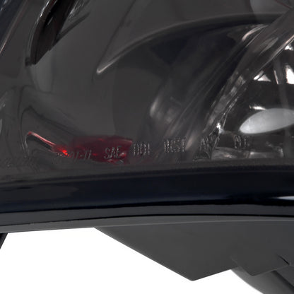 2002-2009 Chevrolet Trailblazer Tail Lights (Chrome Housing/Smoked Lens)