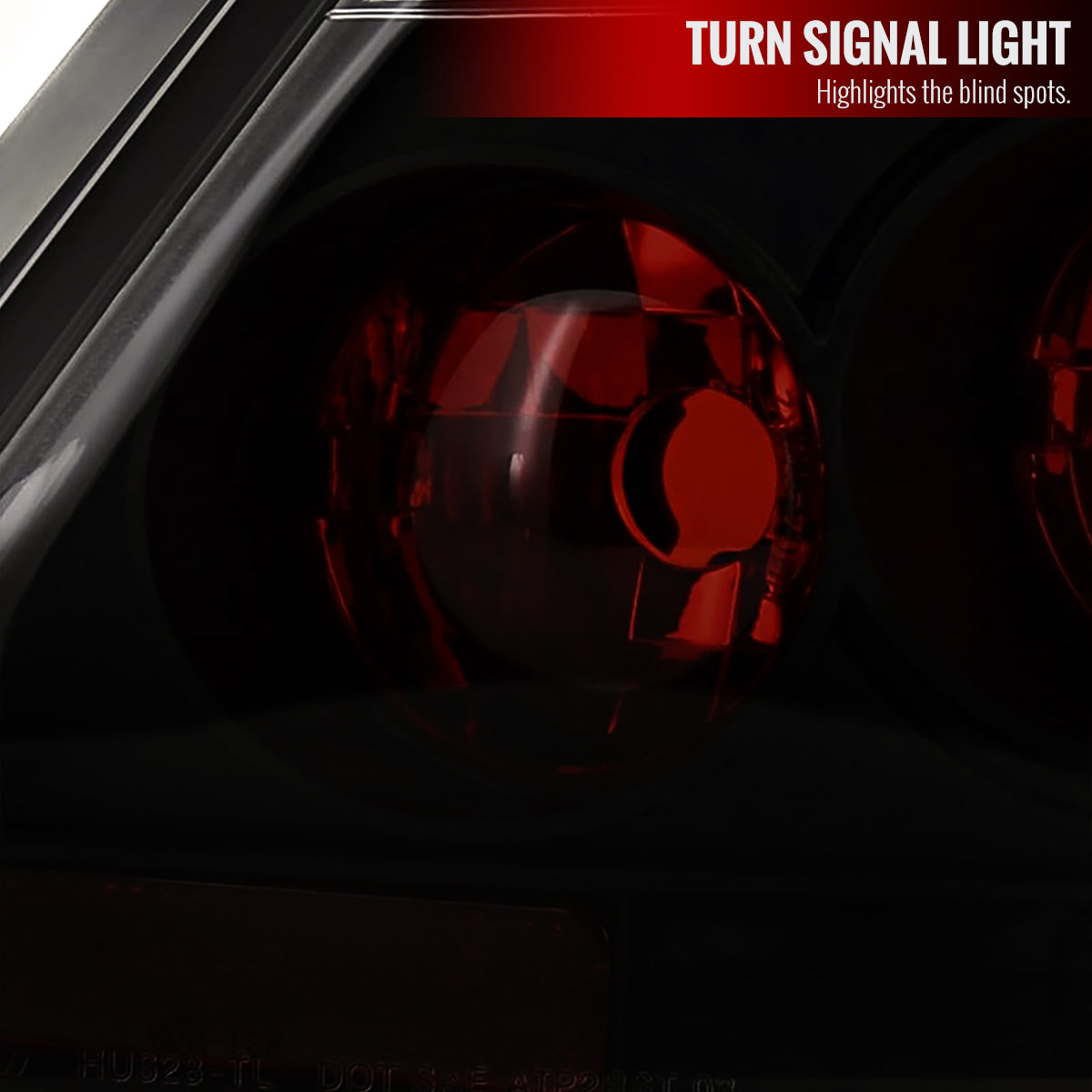 2004-2010 Scion tC Tail Lights (Glossy Black Housing/Smoked Lens)