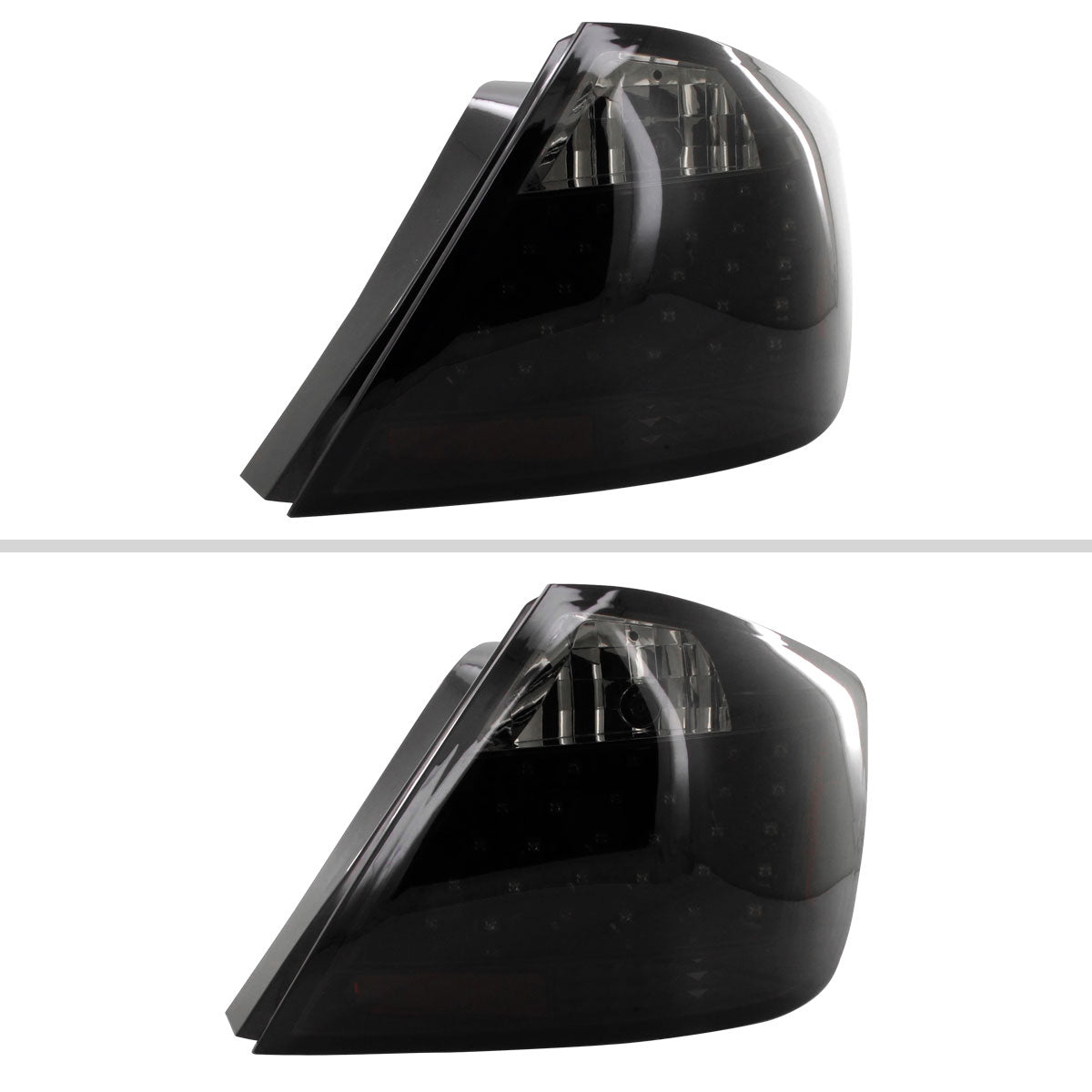 2004-2010 Scion tC LED Tail Lights (Glossy Black Housing/Smoked Lens)
