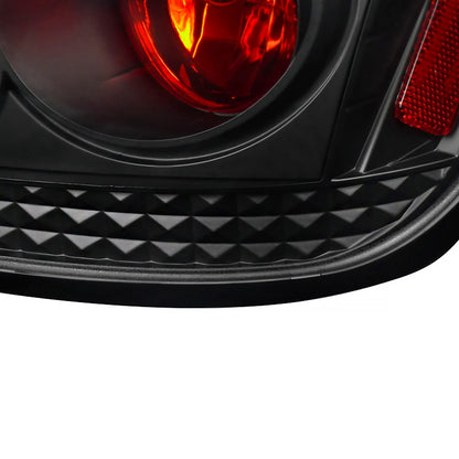 2004-2010 Scion tC Tail Lights (Matte Black Housing/Clear Lens)