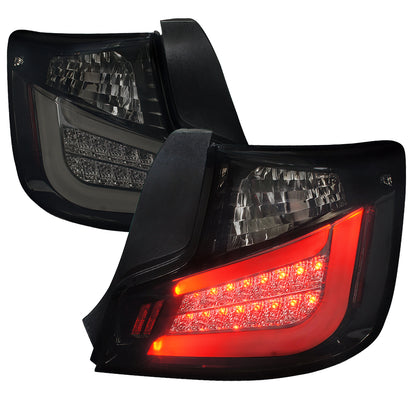 2011-2013 Scion tC LED Tail Lights (Glossy Black Housing/Smoked Lens)